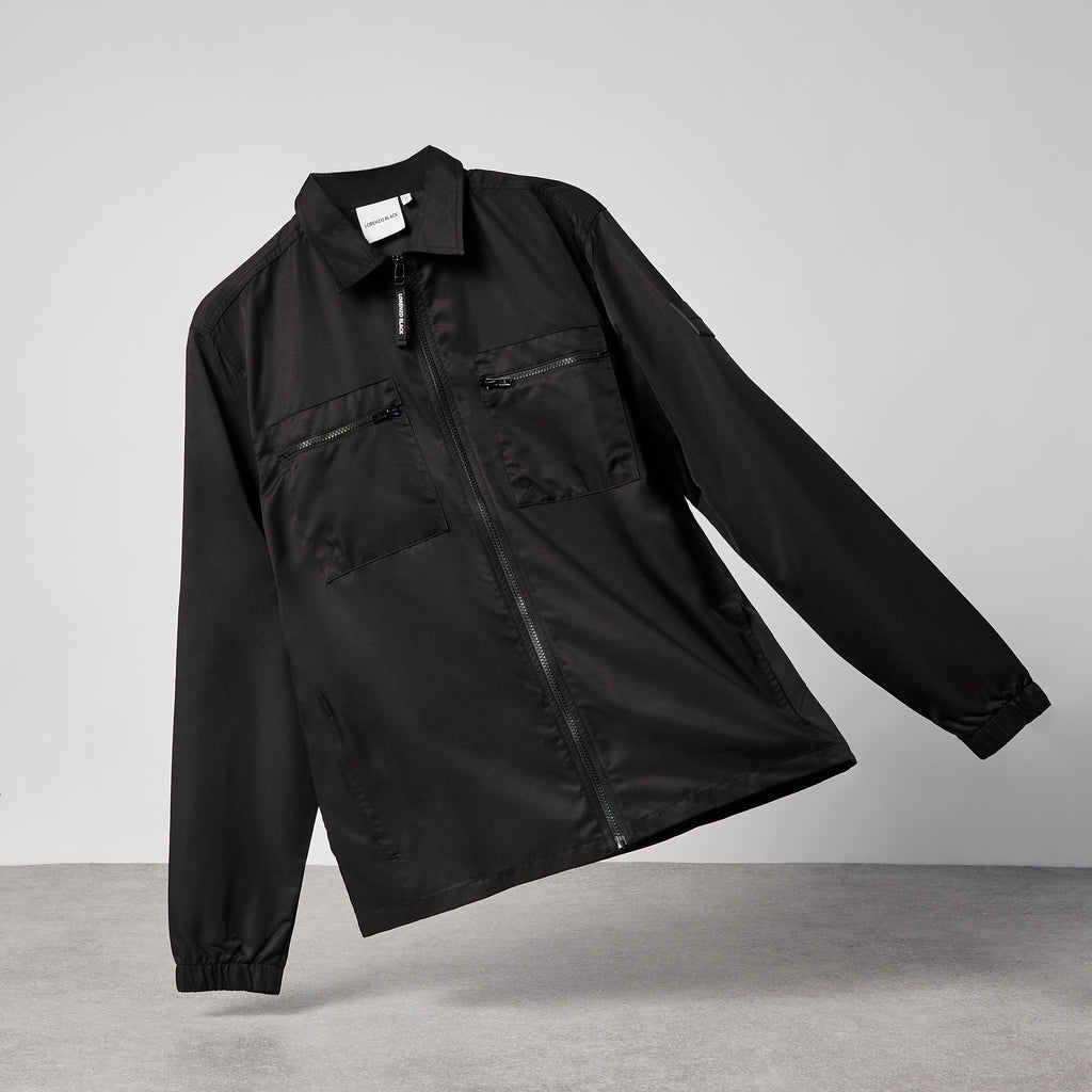 Technical Overshirt - Black