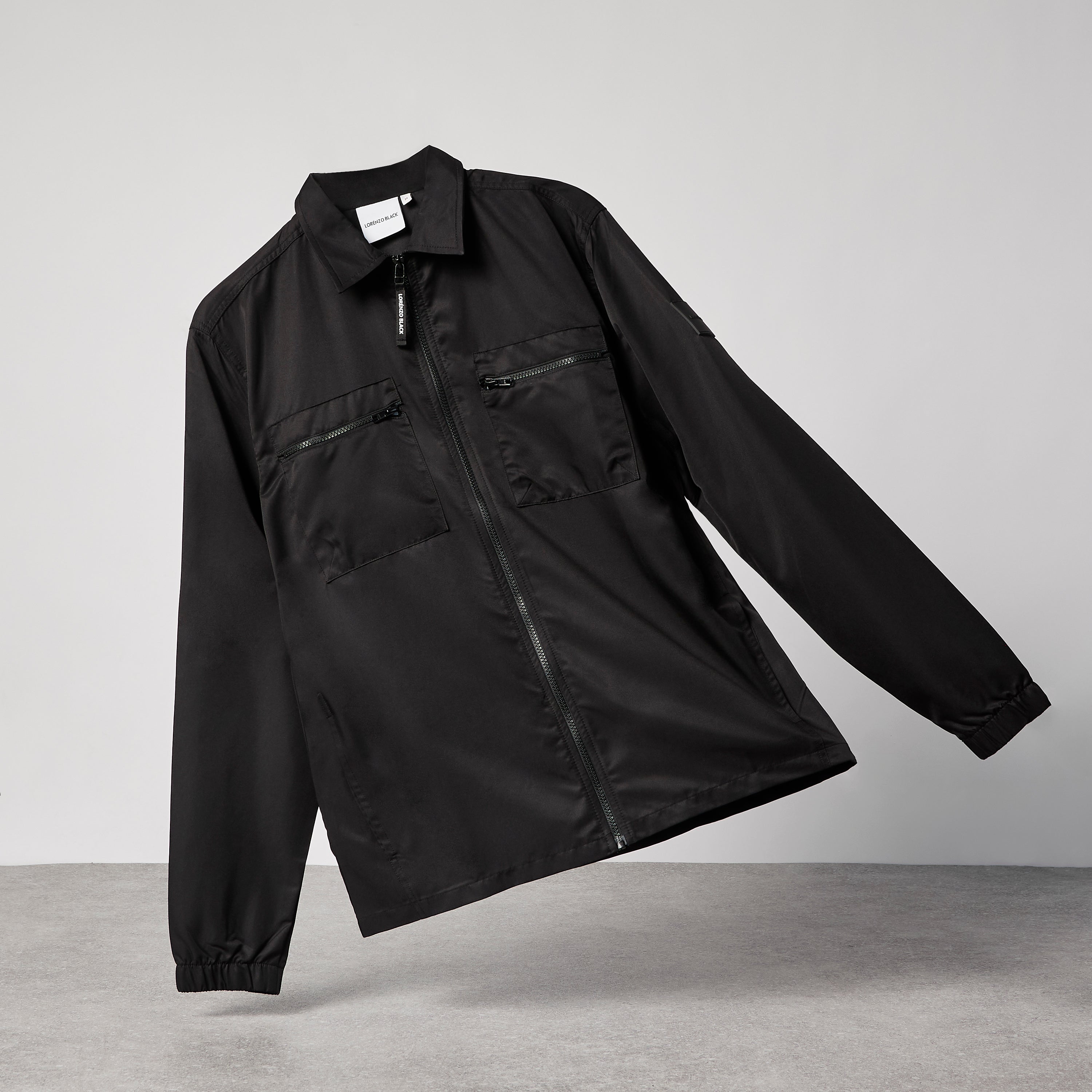 Technical Overshirt - Black