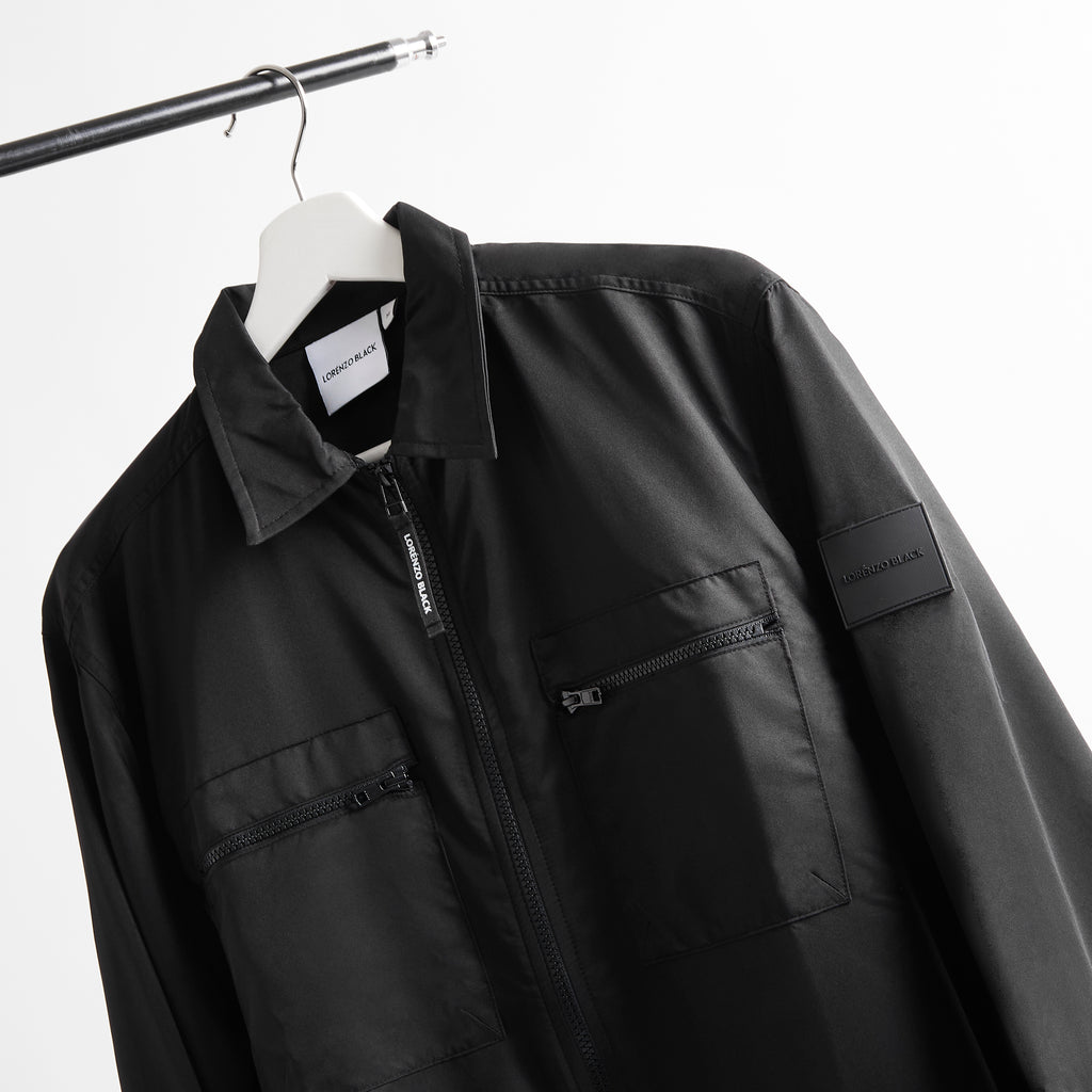 Technical Overshirt - Black