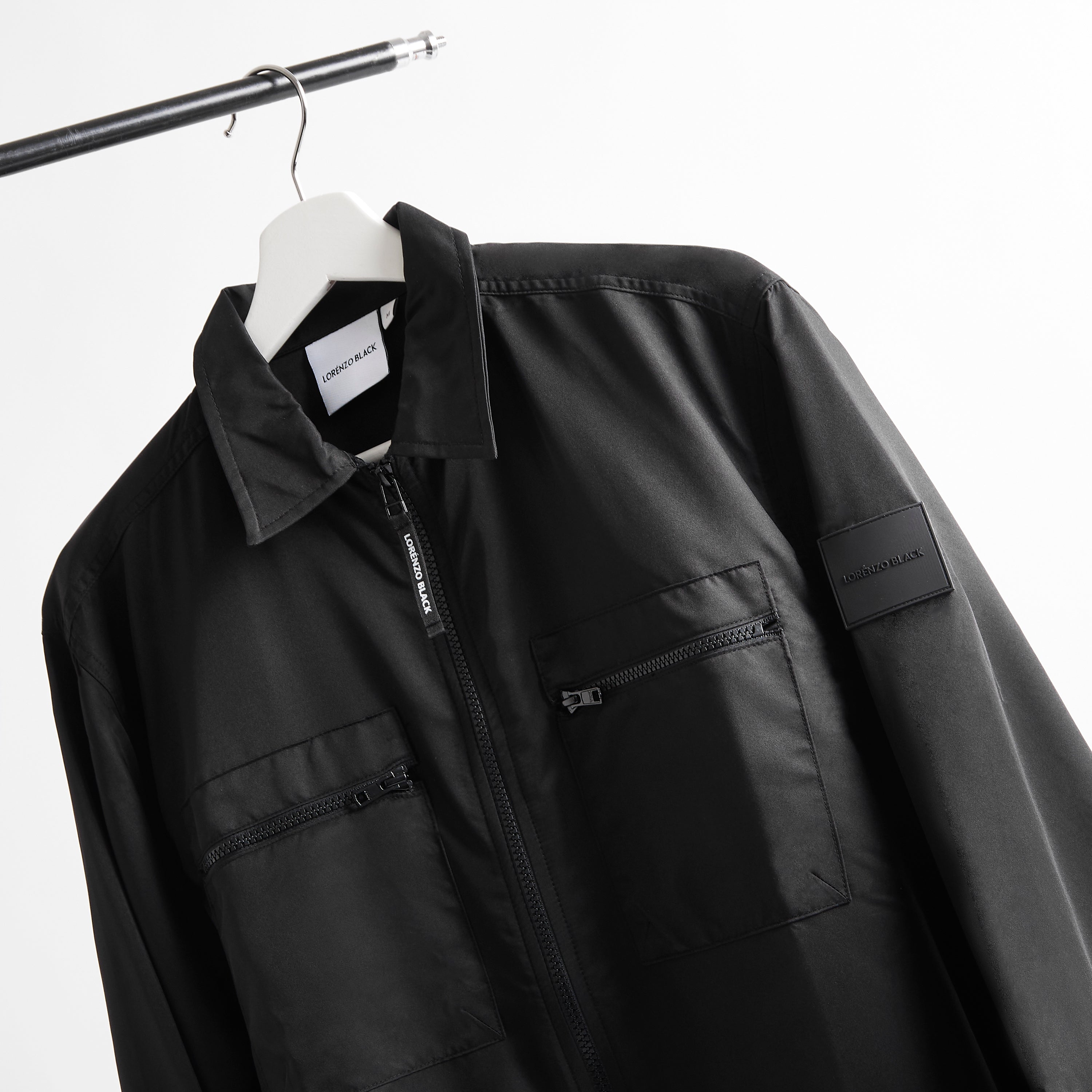 Technical Overshirt - Black