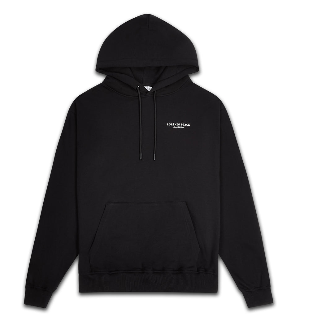 Inspired by Luxury Hoodie - Black
