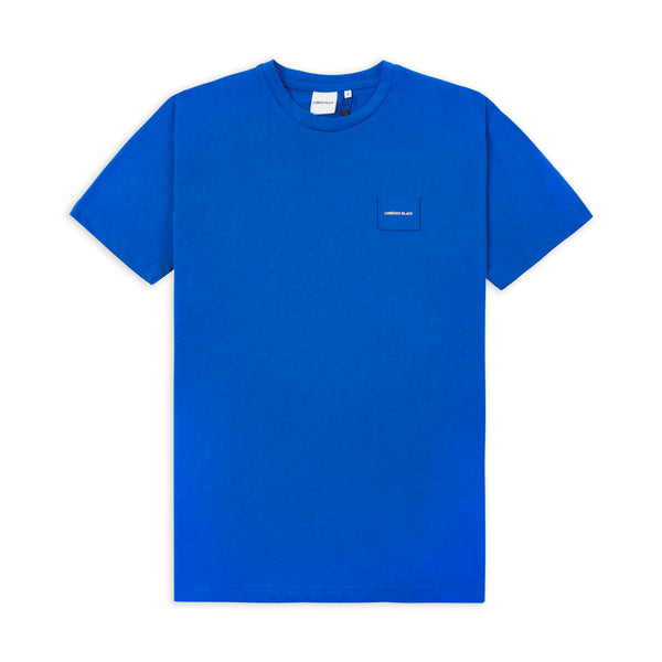 Tonal badge T-shirt - Royal Blue